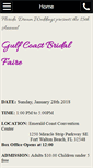 Mobile Screenshot of gulfcoastbridalfair.net